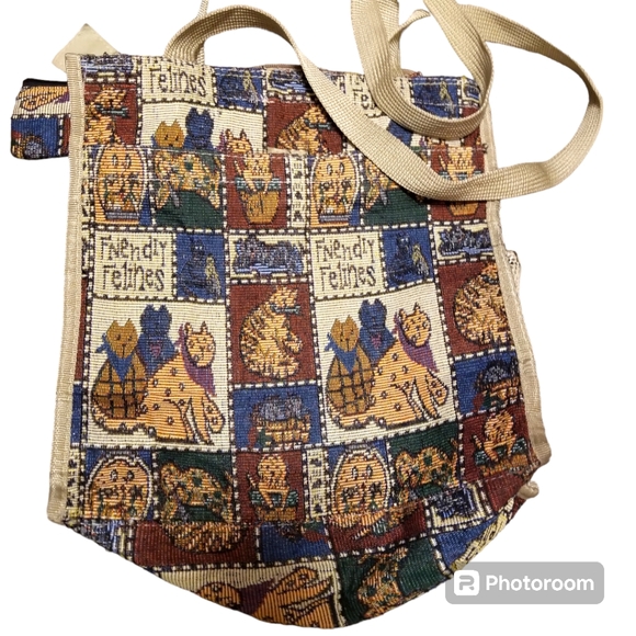 CAT LOVERS SHOULDER BAG TOTES - ALL FOUR INCLUDED - Picture 7 of 7